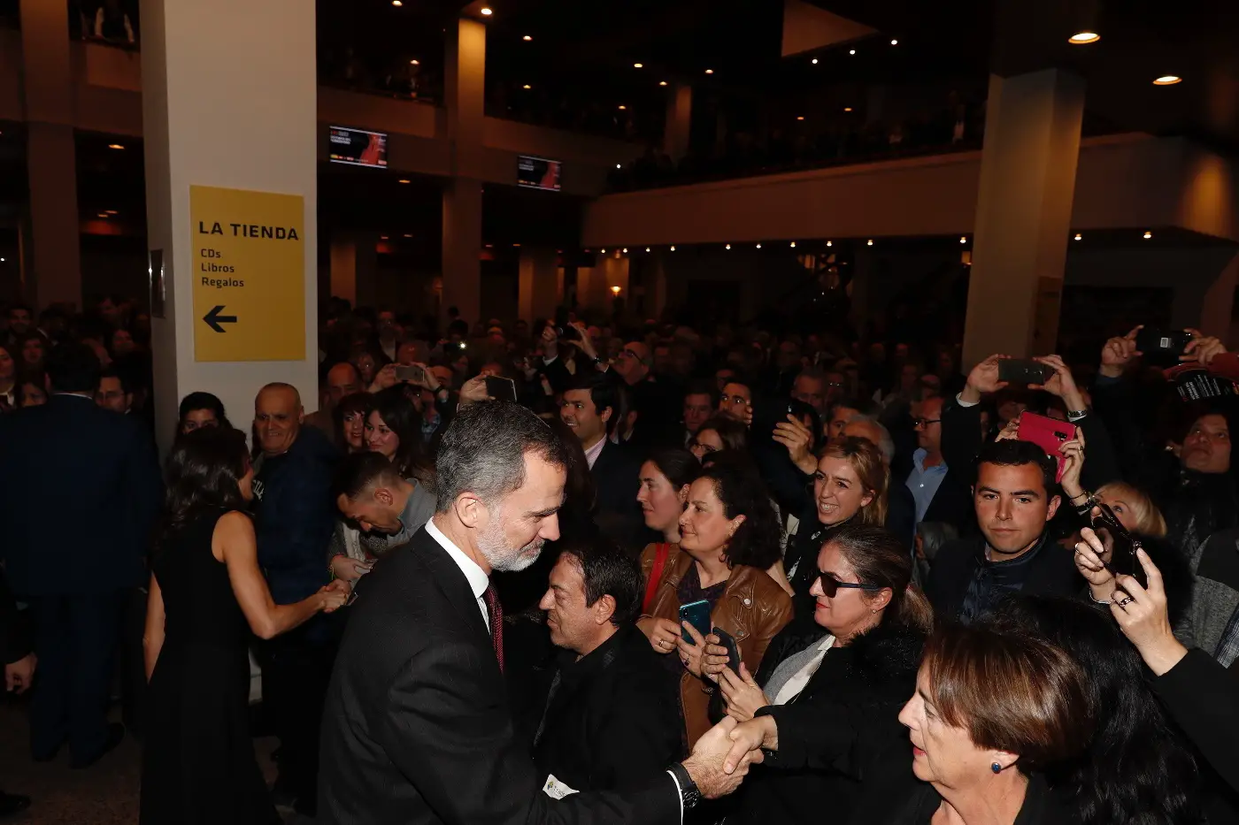 King Felipe and Queen Letizia at Concert Tribute to Terrorisim Victims