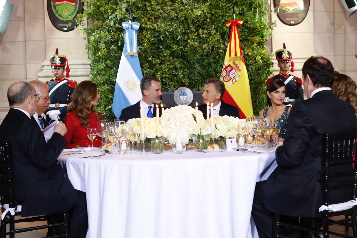 King Felipe and Queen Letizia of Spain attended Gala Dinner in Argentina