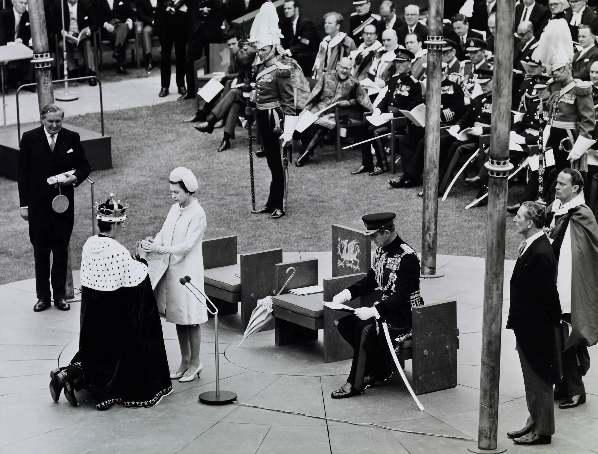 Prince Charles Investiture as Prince of Wales
