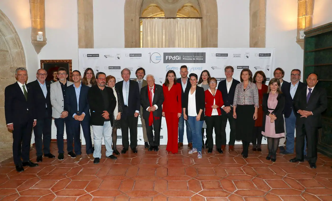 Queen Letizia at Princess Girona Awards
