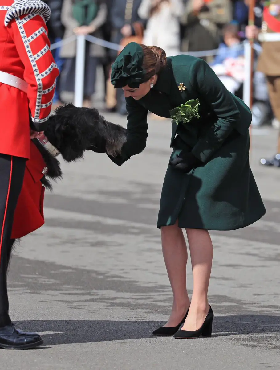 Duke and Duchess of Cambridge at St. Patricks Day Parade 2019