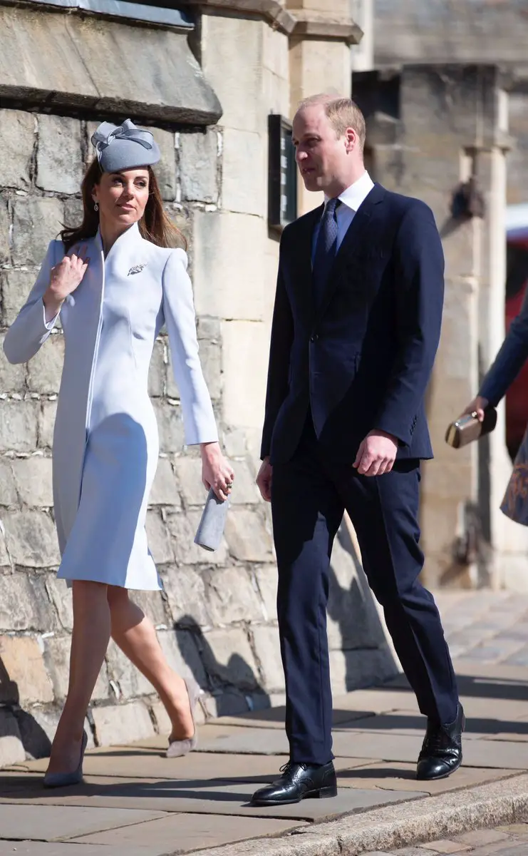 Duchess of Cambridge at Easter service in Windsor2