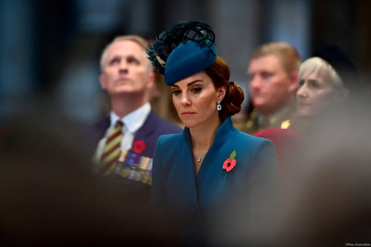 Duchess of Cambridge attended Anzac day service