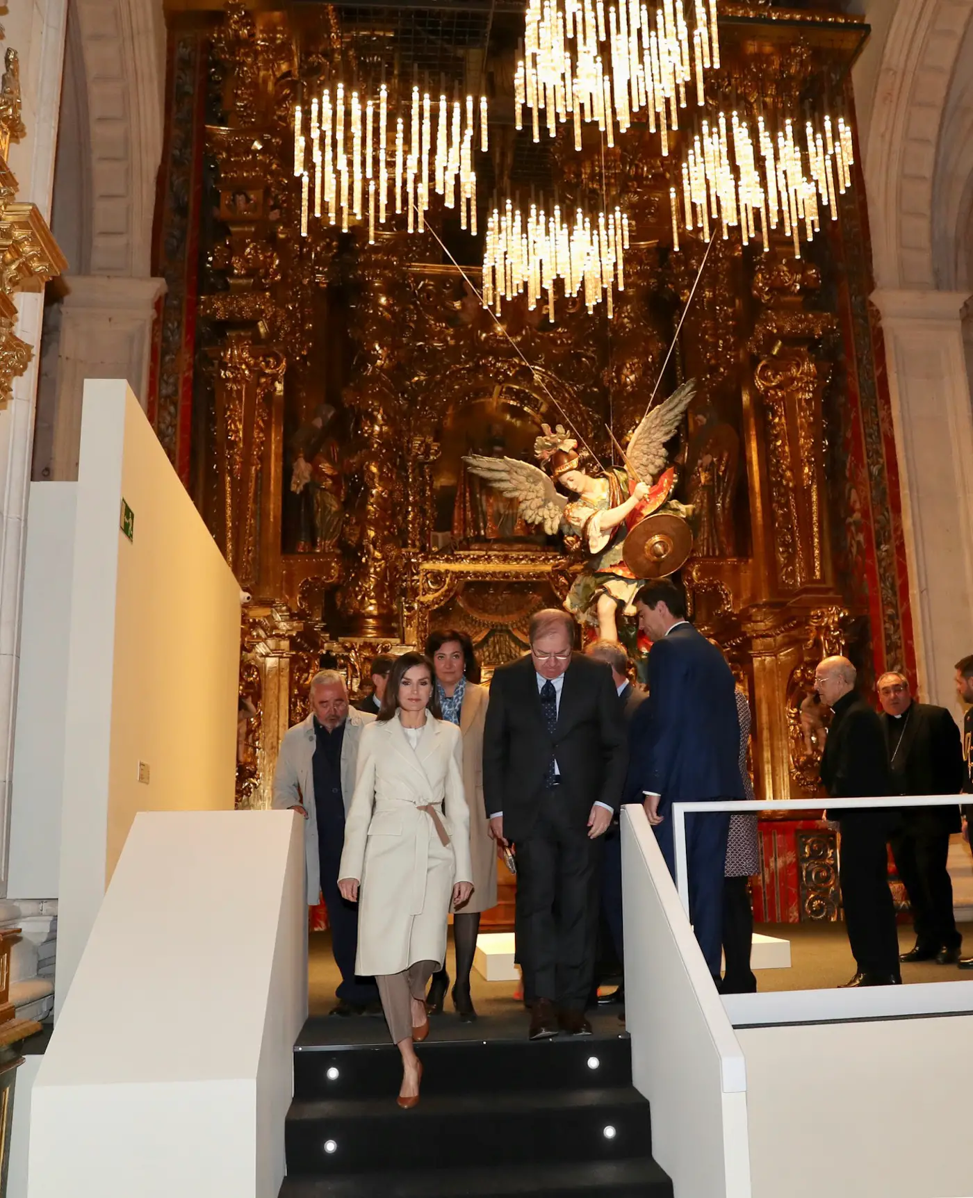 Queen Letizia visited exhibition