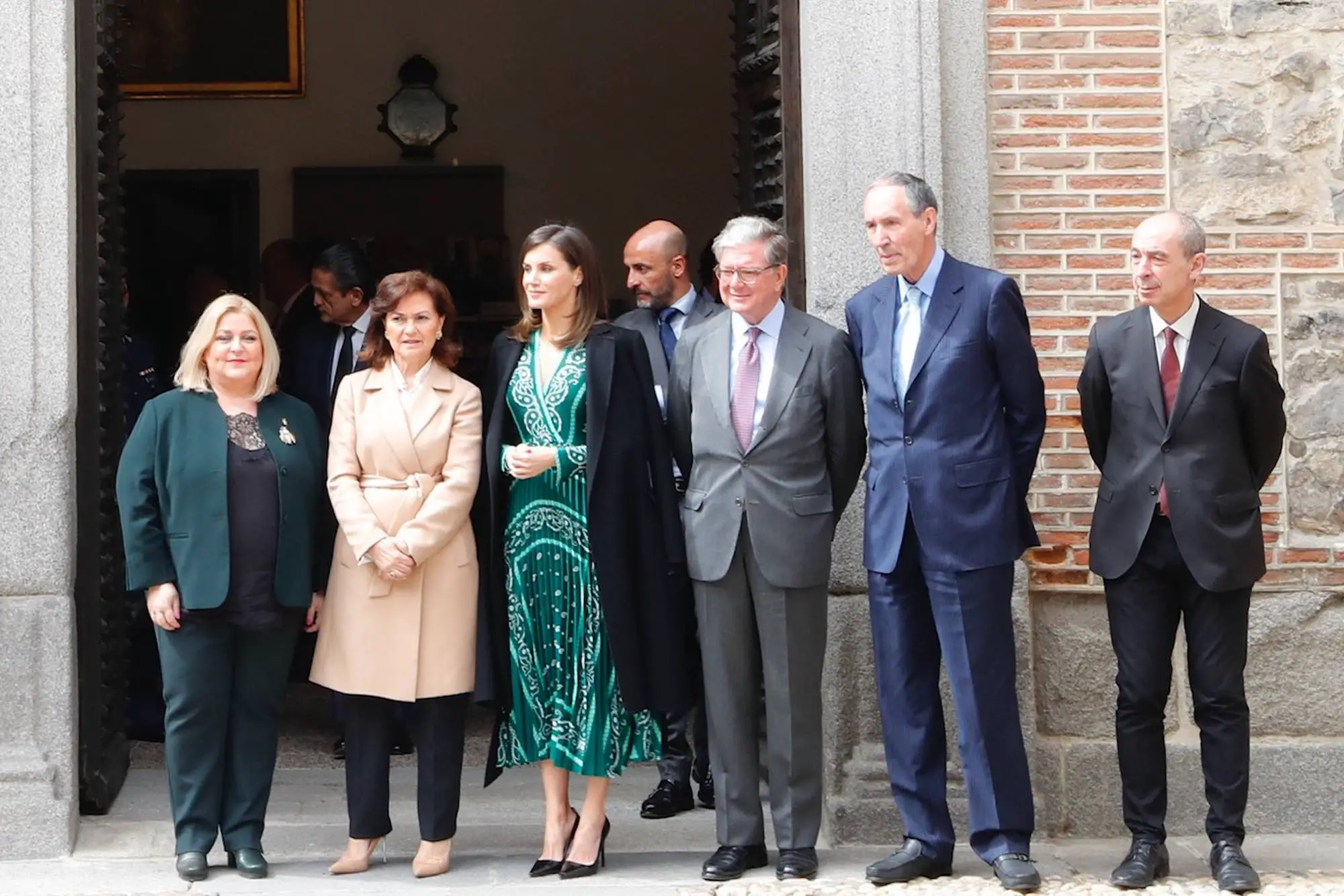 Queen Letizia visited the Royal Monastery