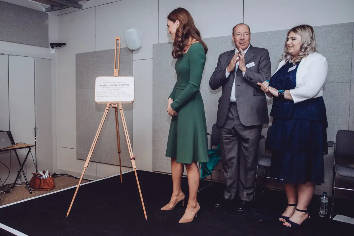 Duchess of Cambridge opened Anna Freud Centre of Excellence