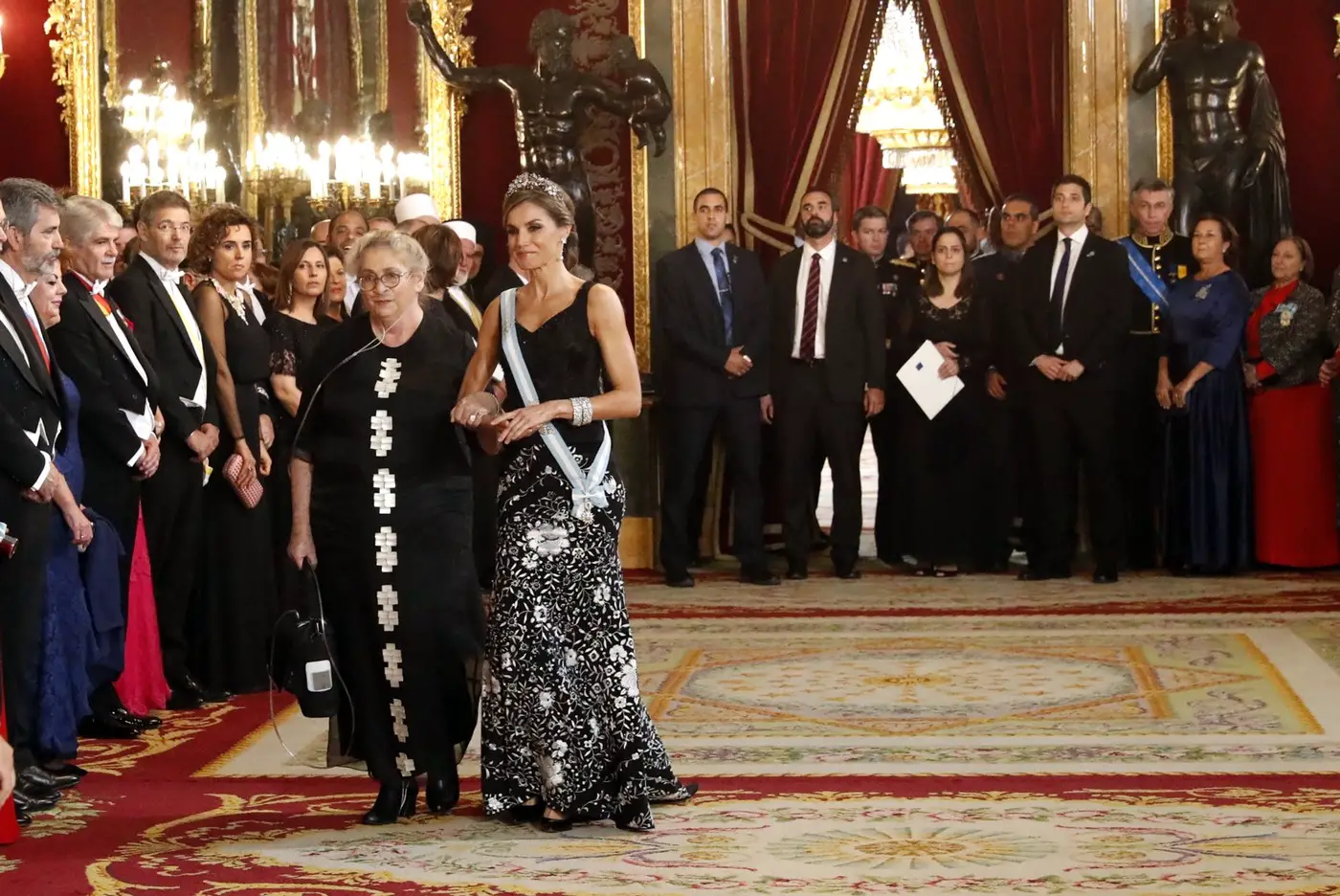 Queen Letizia brought wardrobe oldies back for Israel state dinner