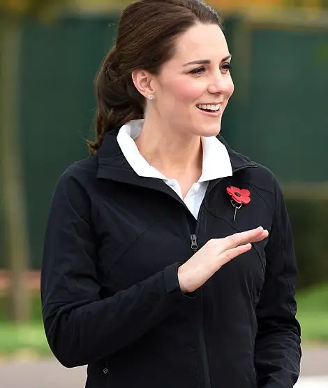 Duchess of Cambridge dressed sporty for first solo engagement since baby announcement