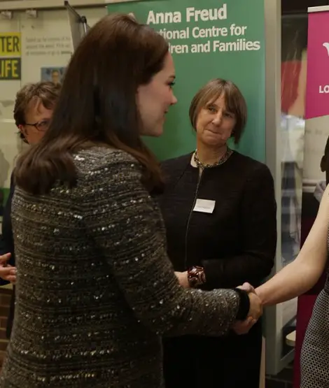 Duchess of Cambridge made a surprise visit to Anna Freud Mental Health Conference