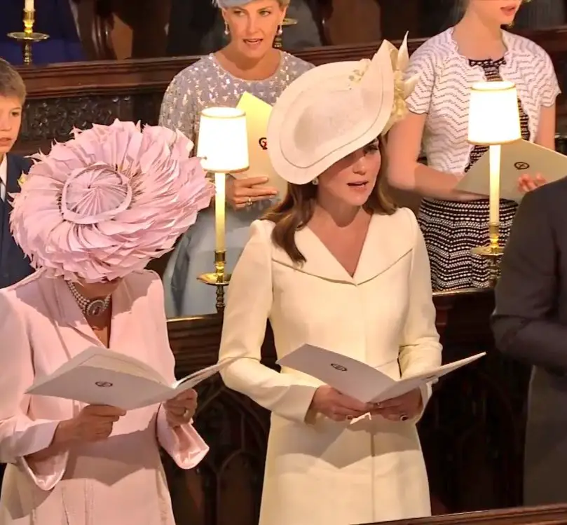 The Duchess of Cambridge looked elegant at Royal Wedding