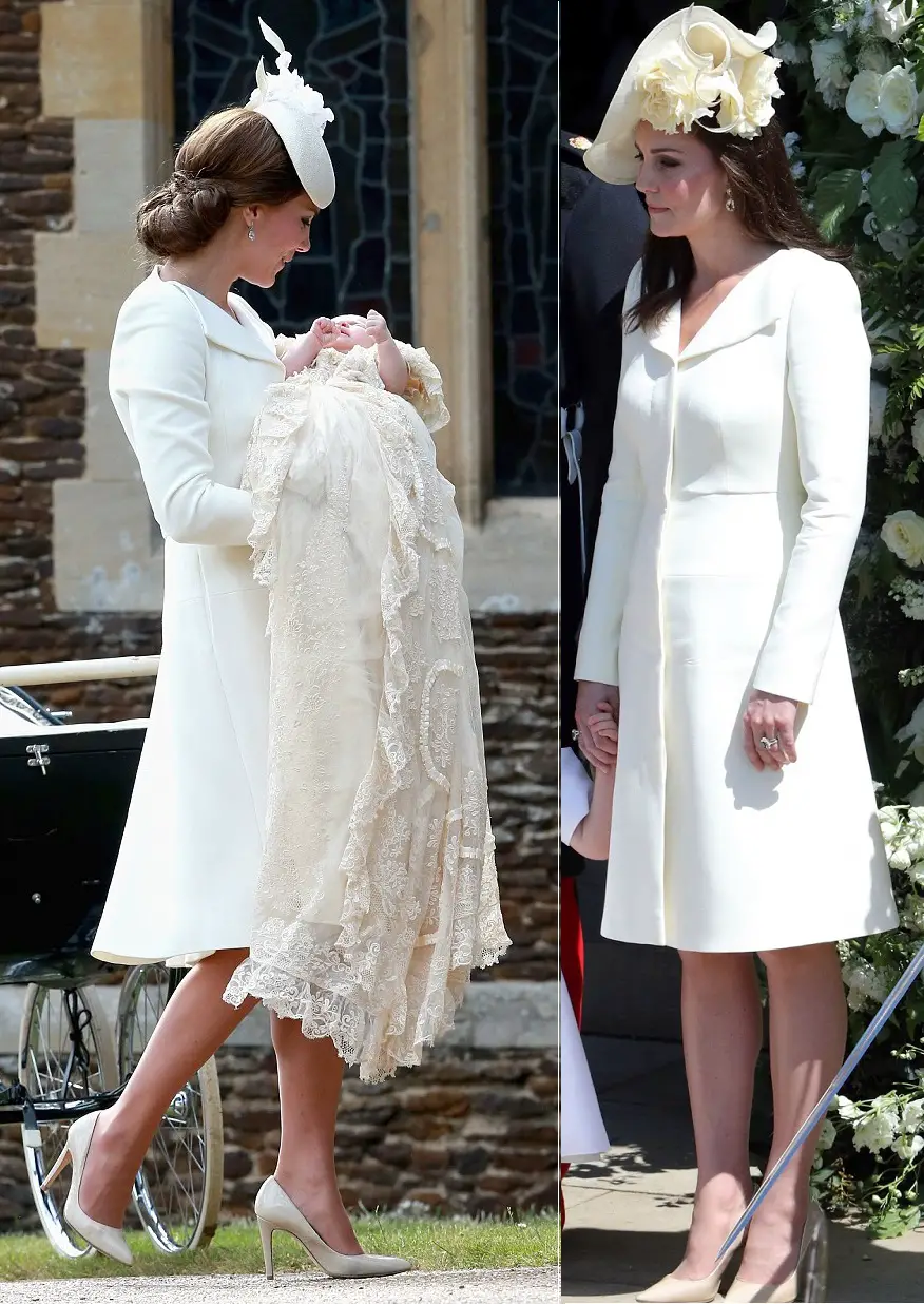 The Duchess of Cambridge in Alexander McQueen Coat