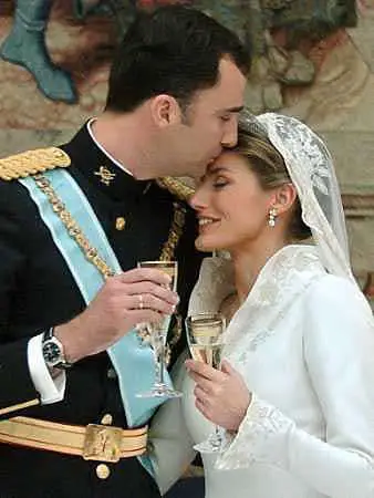 King Felipe and Queen Letizia of Spain got married in May 2004