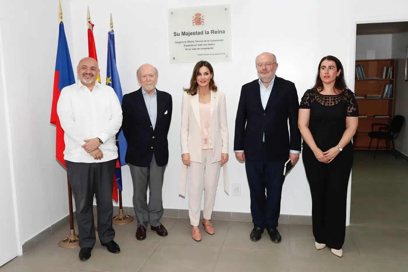 Queen Letizia kicked off Haiti Cooperation tour in style