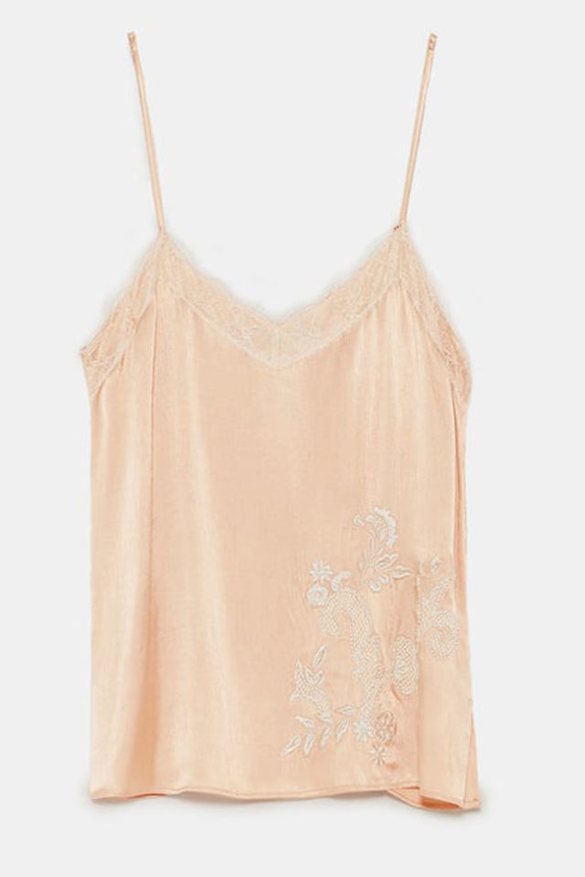 Zara Lingerie Top