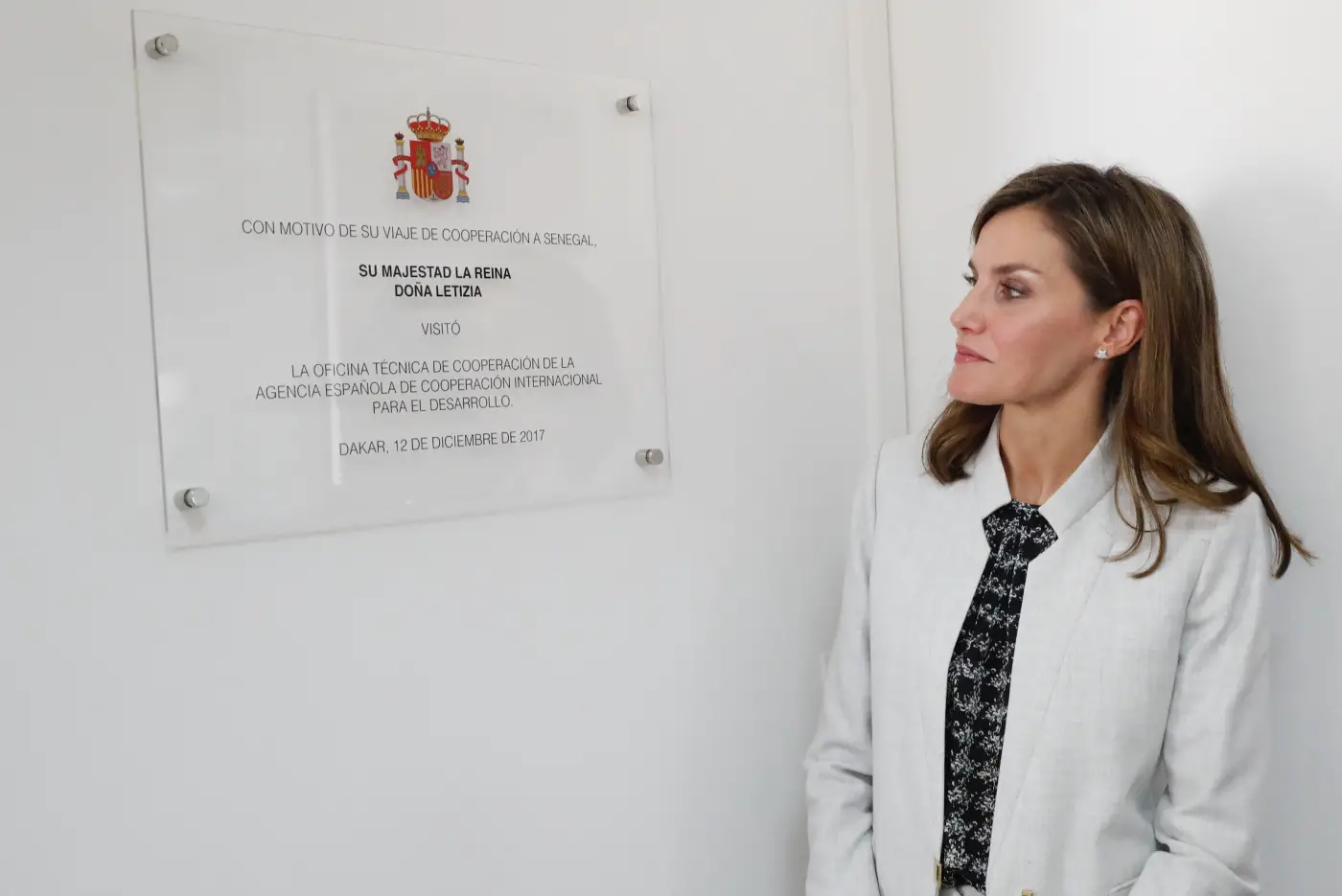 Queen Letizia’s Day 1 of Cooperation visit to Senegal