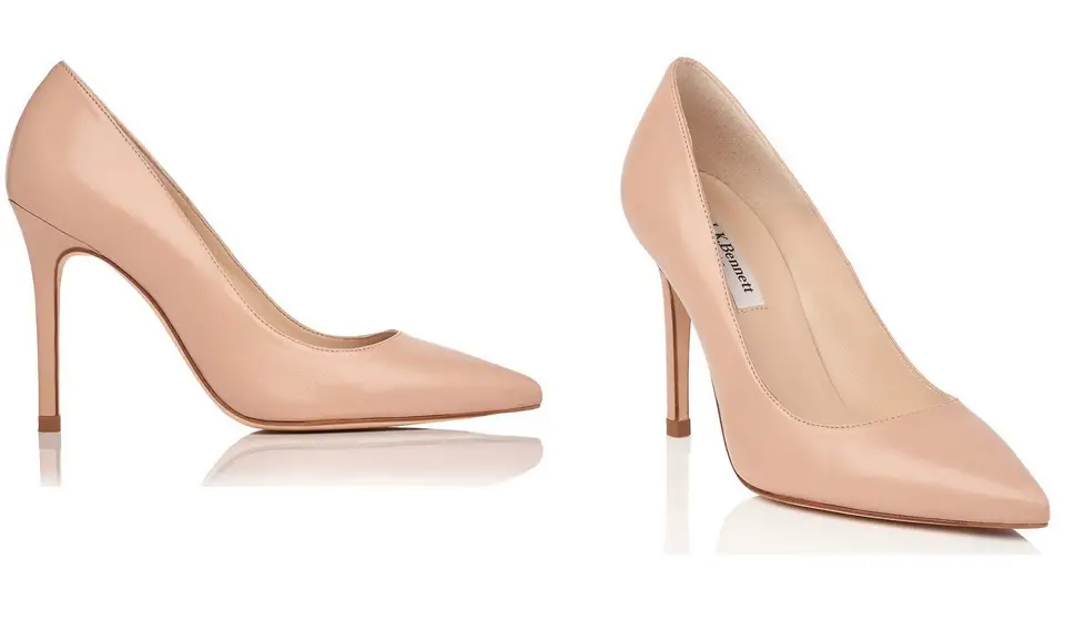 The Duchess of Cambridge paired the beautiful dress with her trusted L.K. Bennett Fern Pumps