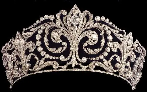 Queen Letizia Fleur de Lys tiara