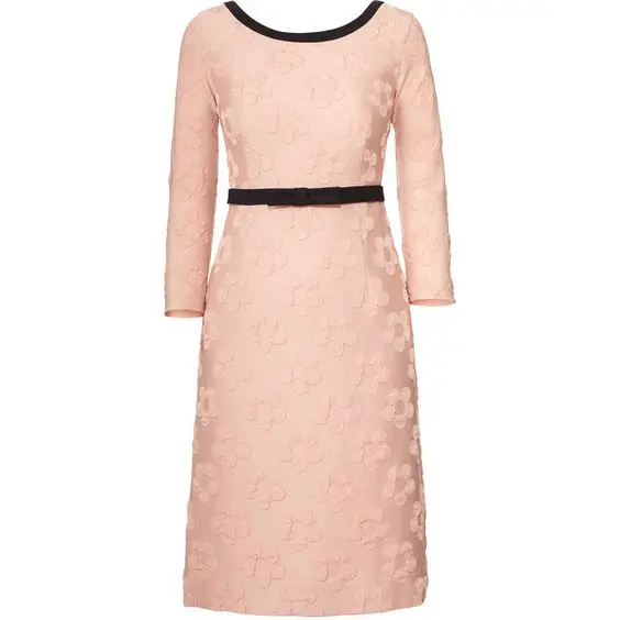 The Duchess of Cambridge wore Orla Kiely Raised Flower Fitted Dress