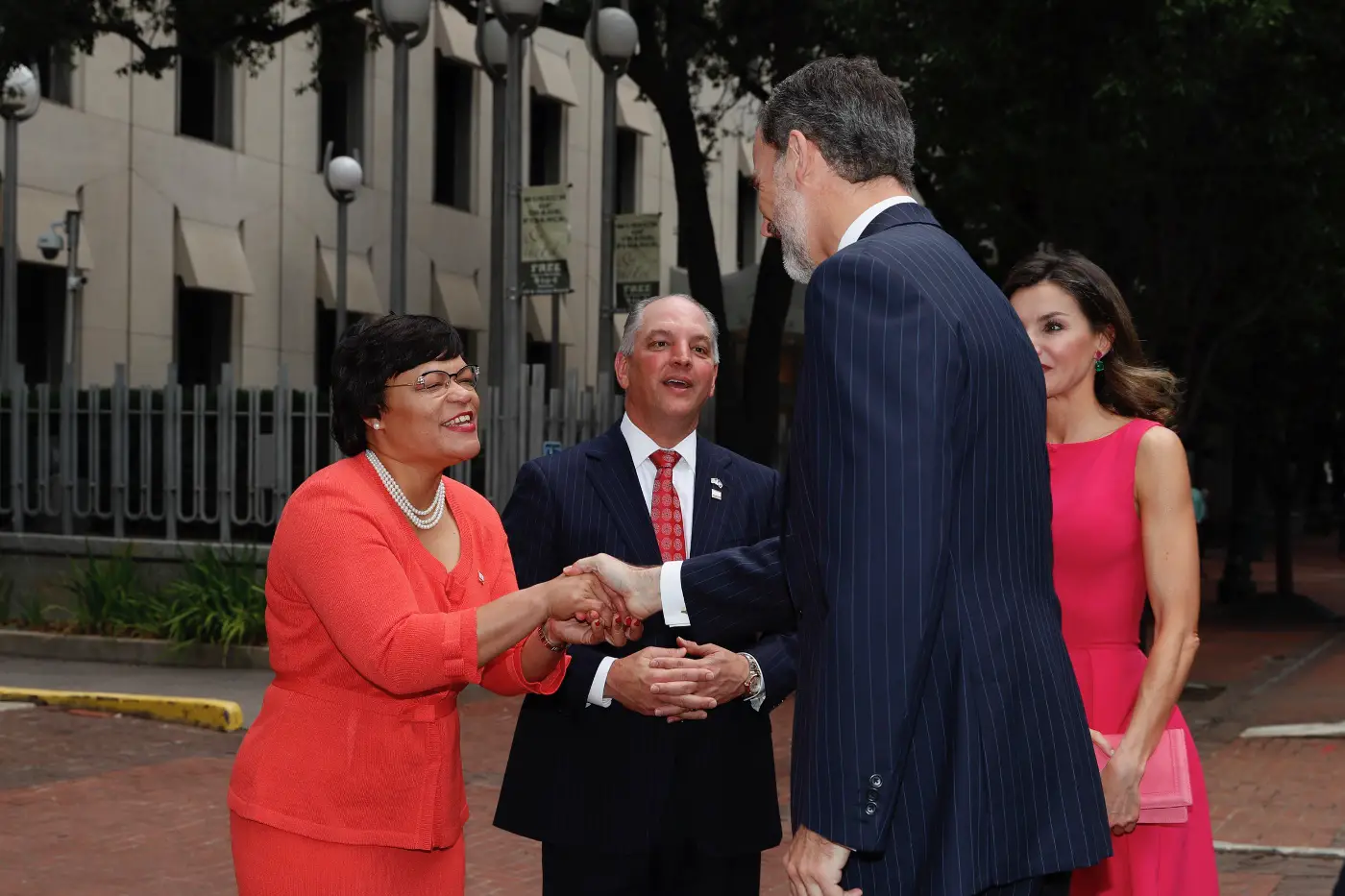State Visit US Day 1- King Felipe and Queen Letizia got City Keys