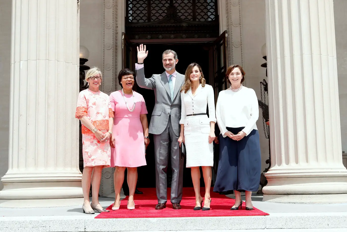 King Felipe and Queen Letizia on Day 2 of State Visit America