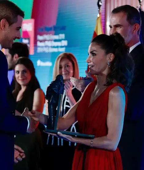 Queen Letizia and King Felipe at Princes Girona Awards 2018