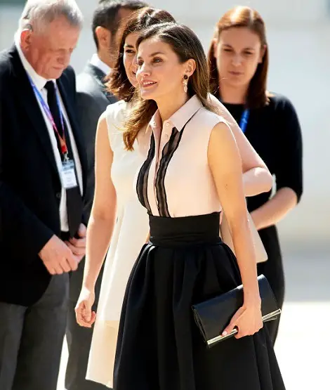 Queen Letizia at Deaf-blind Internatinal Day