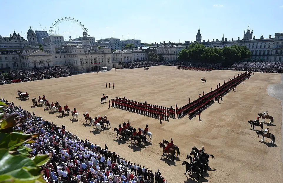 Trooping the Colour Prade