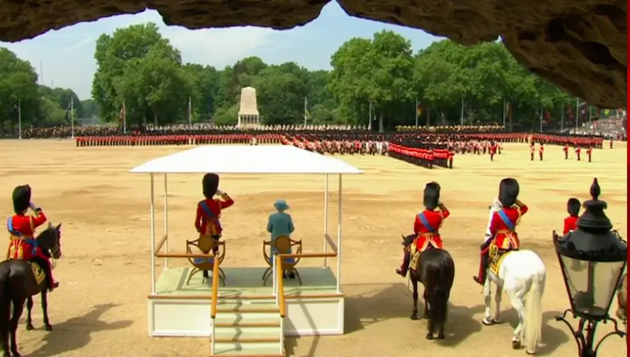 Trooping the Colour Prade 2018