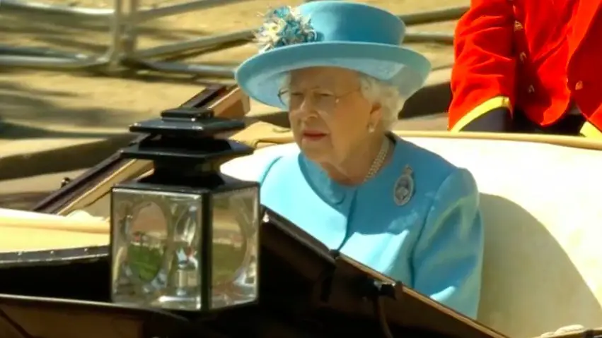 Today's trooping the colour parade also gave a glimpse of changing dynamics of the royal family. Queen Elizabeth was alone in her carriage as due to the health issues at the age of 96 her husband  Prince Philip did not join her for the first time in history