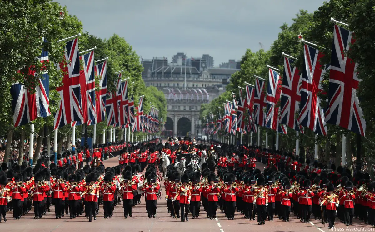 Trooping the Colour Prade