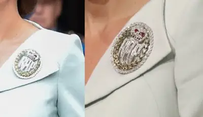 Duchess of Cambridg wore RAF Air Cadets Dacre Brooch