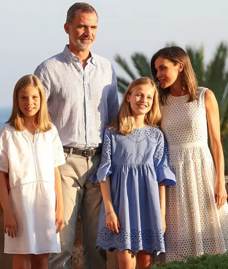 Spanish Royal Family annual photoshoot 2018
