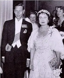 Cartier Halo Tiara was an anniversary gift from King George VI to his wife Queen Elizabeth I (The then Duke and Duchess of York)