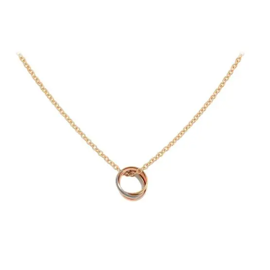 Cartier Trinity Tri Ring Necklace
