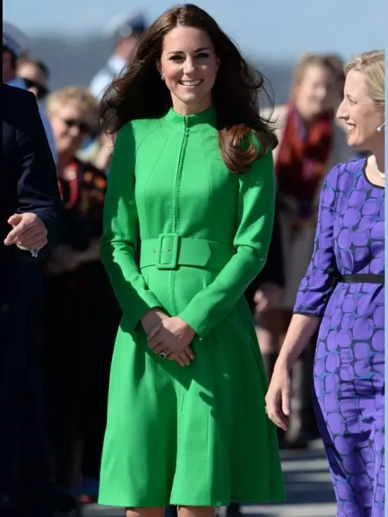 Catherine Walker Green Coat