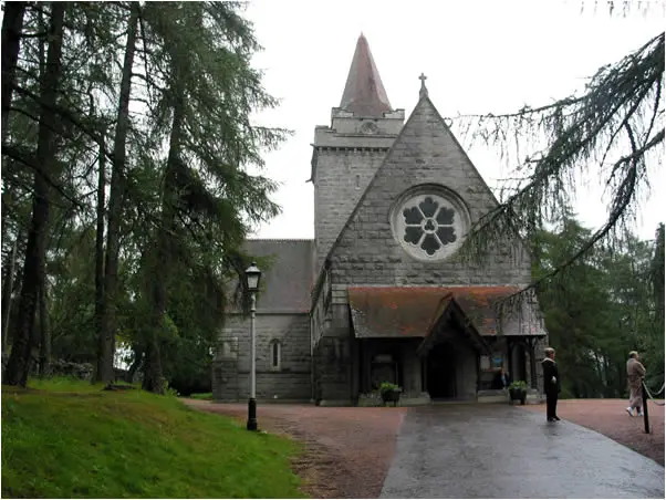 Crathie Kirk Church in Balmoral