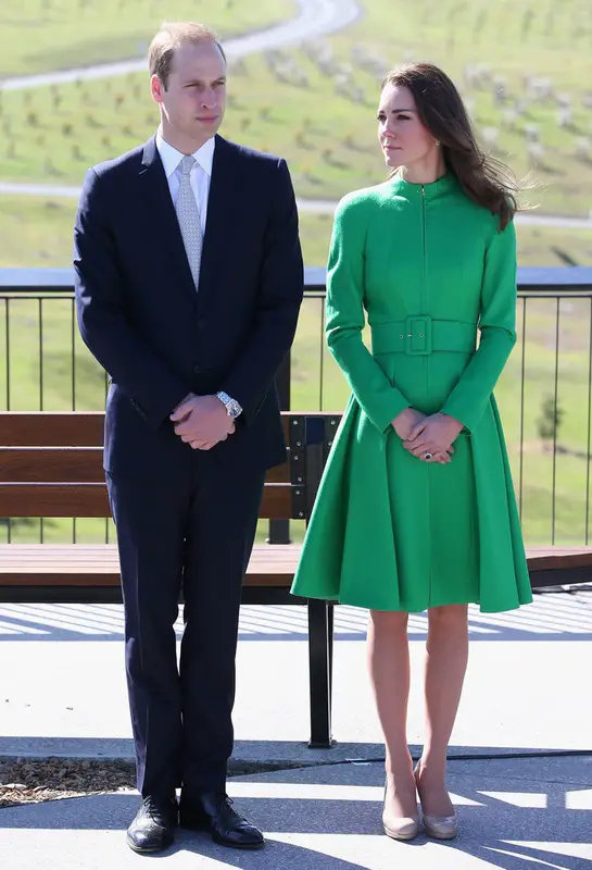 Duke and Duchess of Cambridge in Canberra in 2014
