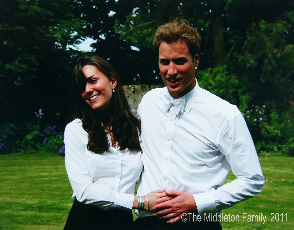 Kate and William at St. Andrew's University