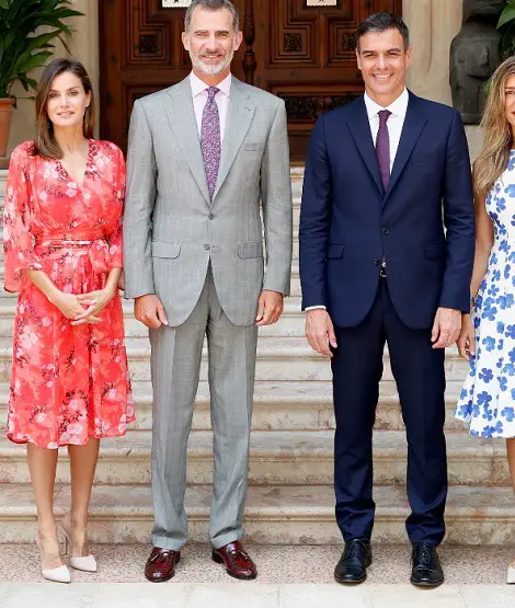 King Felipe and Queen Letizia welcomed New Prime Minister 3