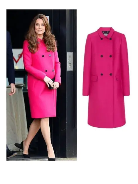 Mulberry Creise Pink Coat