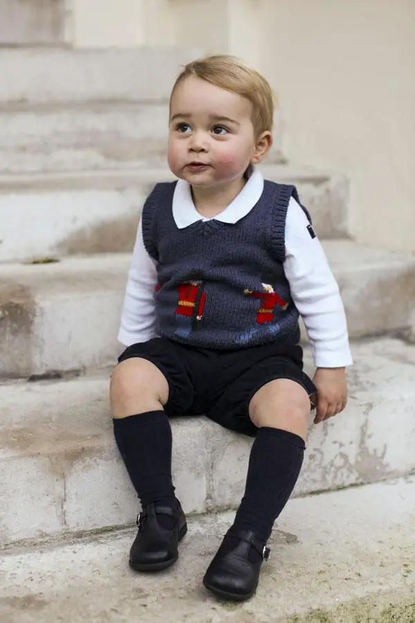 Prince George Official Portrait Christmas 2014 3