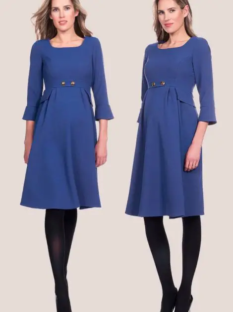 Seraphine Royal Blue Tailored Dress