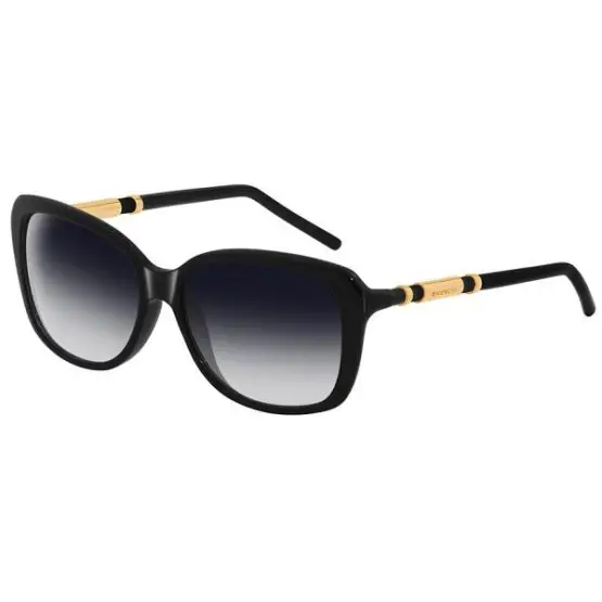 Givenchy Sgv773 Sunglasses Black Frame with Grey Gradient Lens