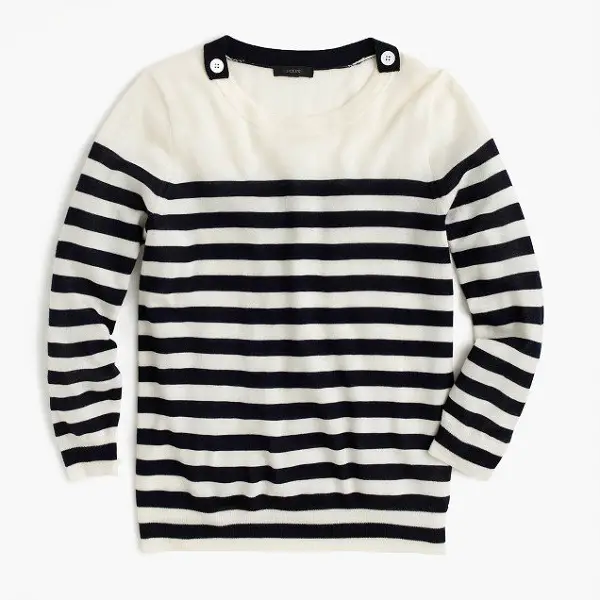 J.Crew Tippi Striped Sweater | RegalFille | Duchess Kate Style