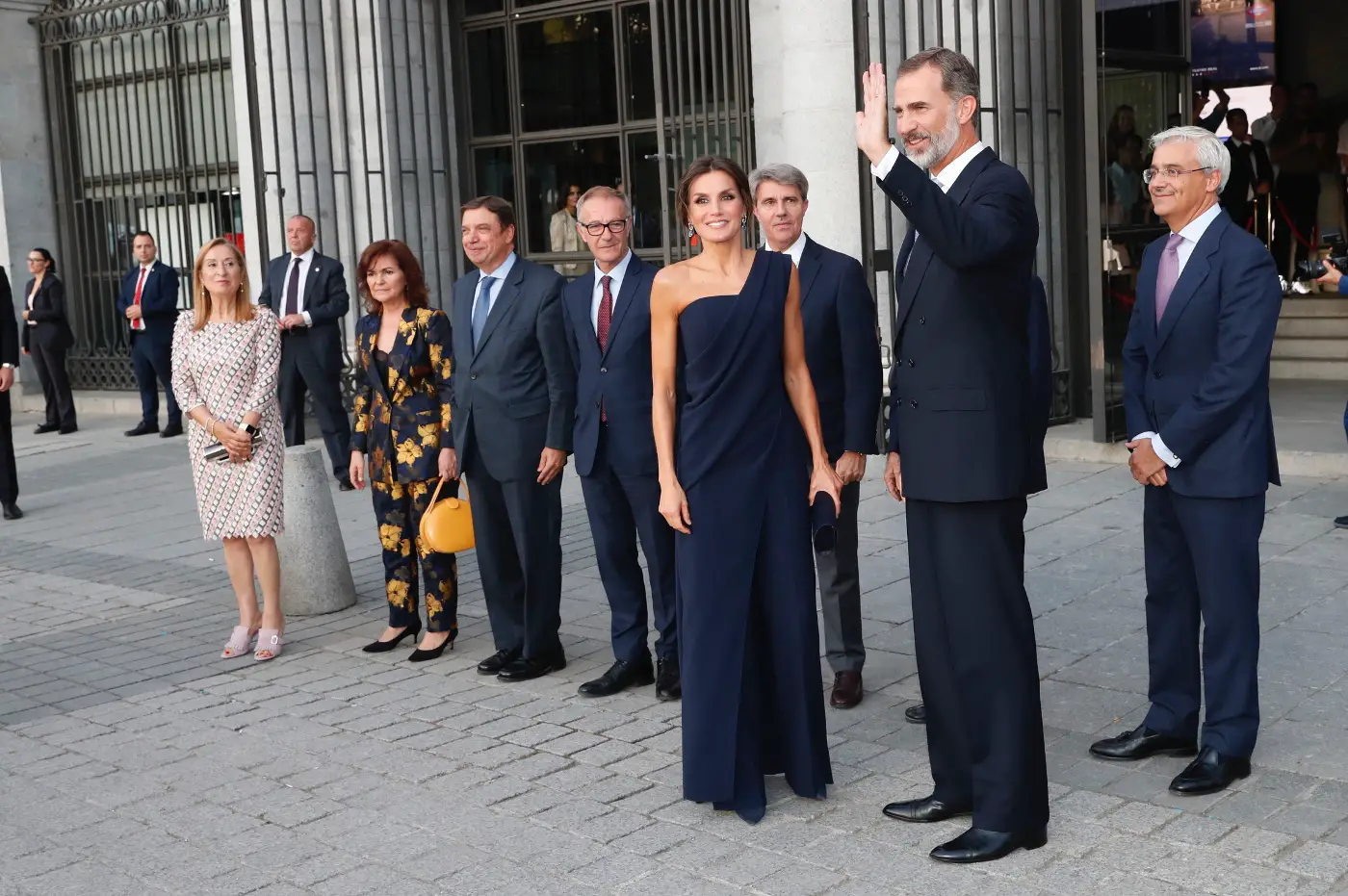 King Felipe and Queen Letizia opened the 2018 2019 season of Teatro Theatre 8