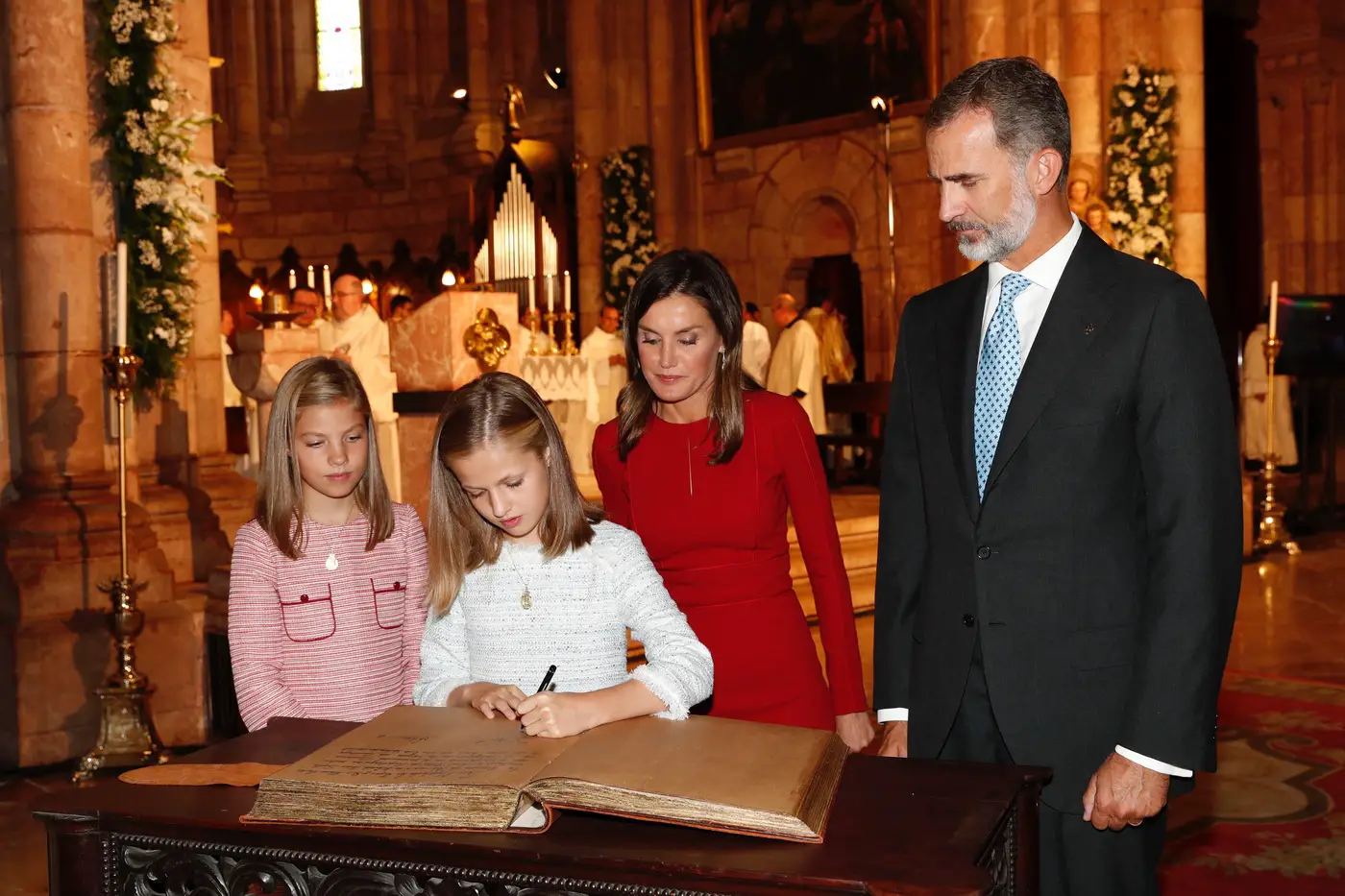Spanish Royal Family in Asturias