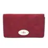 Mulberry Bayswater Clutch red