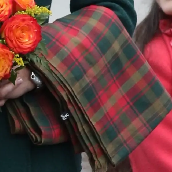 The Duchess of Cambridge's York Scarves' Maple Leaf Tartan Scarf