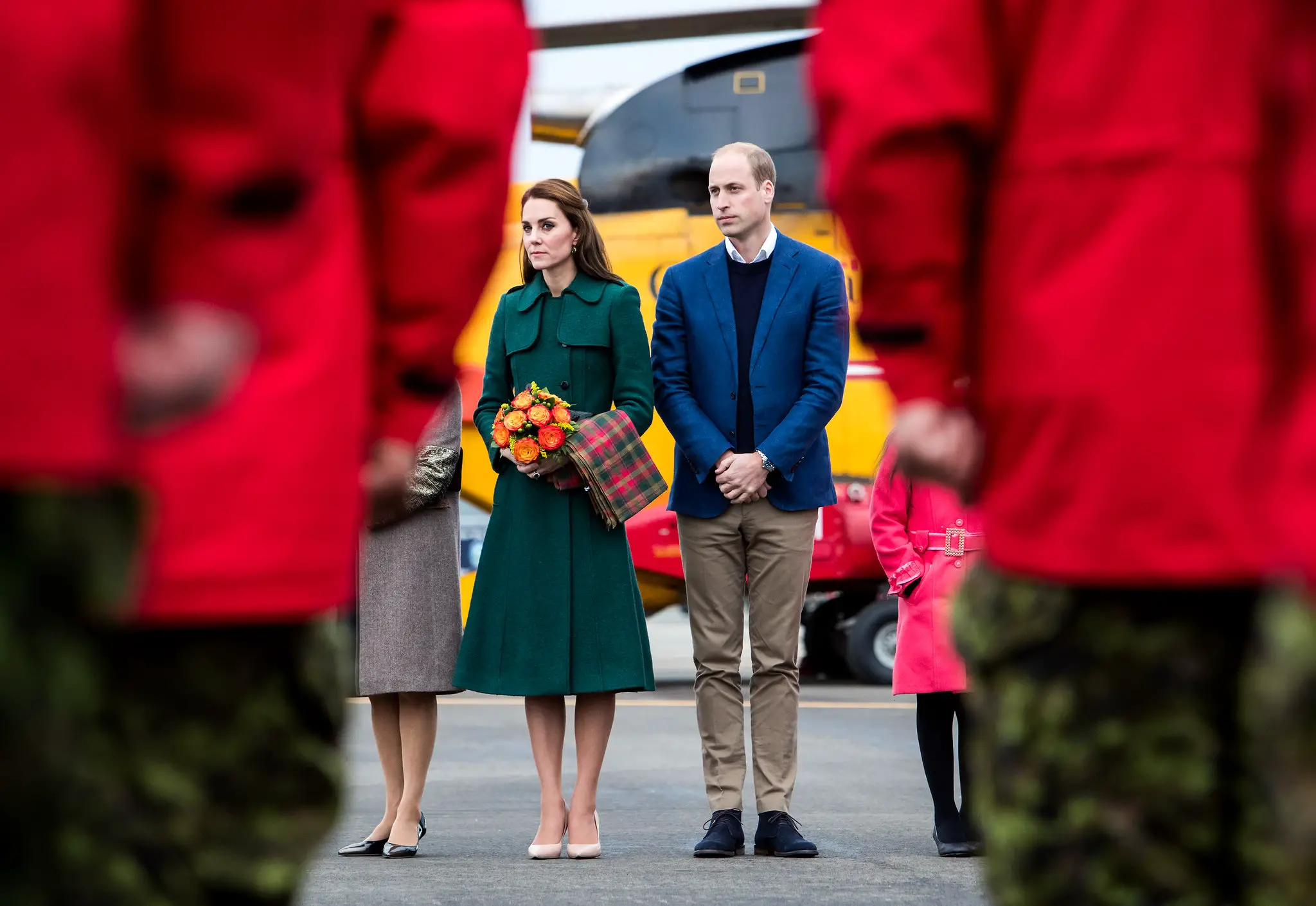 the Duchess of Cambridge wore Hobbs London Coat in Yukon in 2016