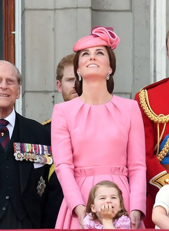 THe Duchess of Cambridge at 2017 Trooping the colour
